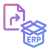 Automatic export to accounting/ERP systems