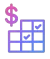 Cost calculation using a custom pricing matrix