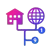 Visual mapping of sites, gateways, and number ranges